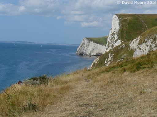 Looking West from Durdle Dor